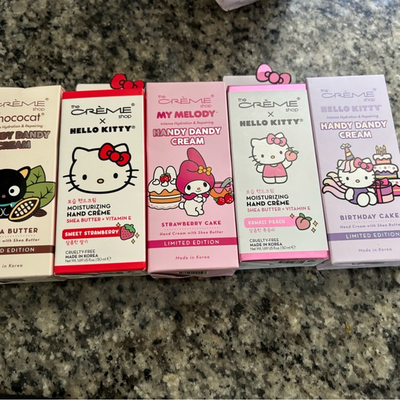 Hello Kitty Other - 💕 5 hello Kitty and friends hand creams